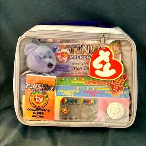 Ty Beanie Babies Sealed Official Club Platinum Membership kit